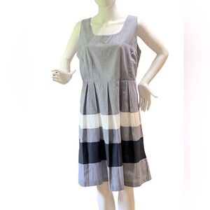 Jolie 100 % cotton summer nautical  theme sleeveless dress.